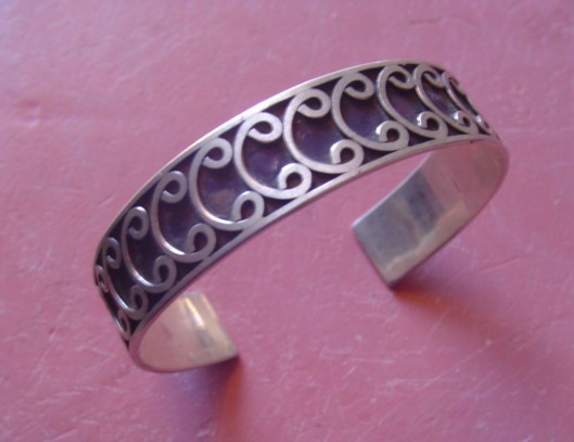 Nguni Spiral Cuff