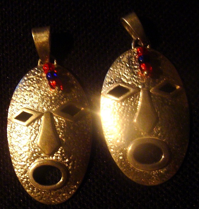 Ancestral Mask Pendants